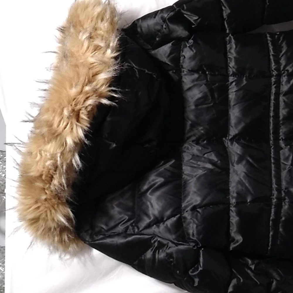 SALE! Steven By Steve Madden Coat W Faux Fur Removable Hood Sz.M (BX12) - Picture 8 of 16